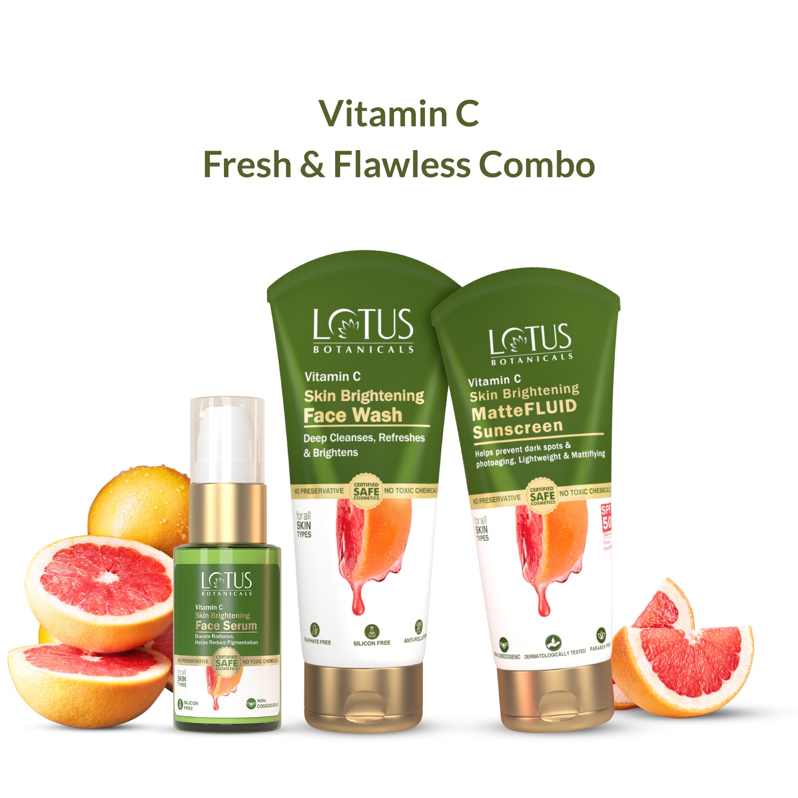 Vitamin C Fresh & Flawless Combo - A rejuvenating skincare combo for a radiant and flawless complexion