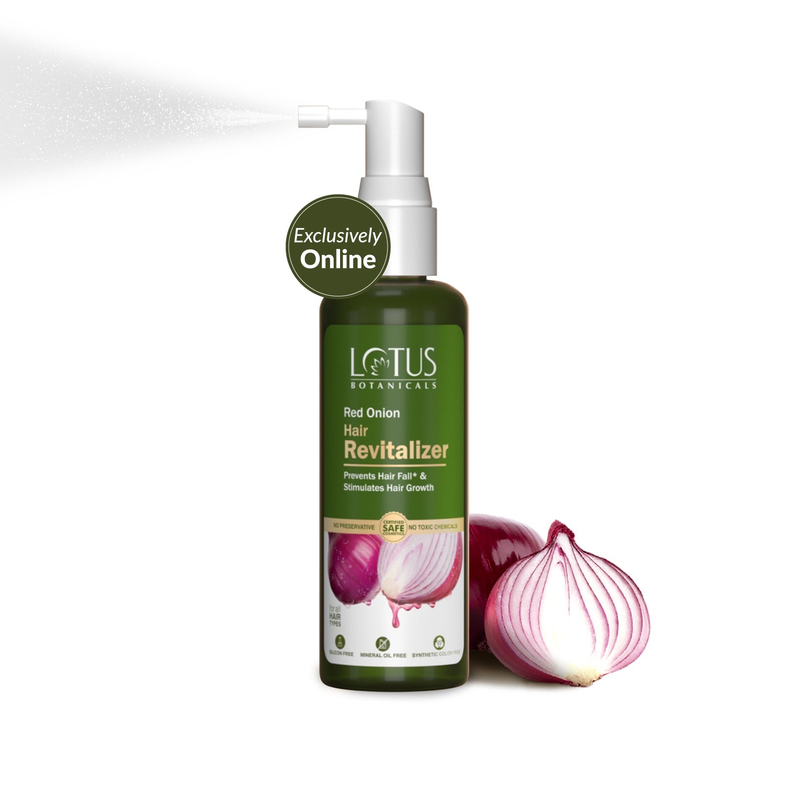 Red Onion Hair Revitalizer - Natural Hair Care Solution for Strong and Healthy Hair