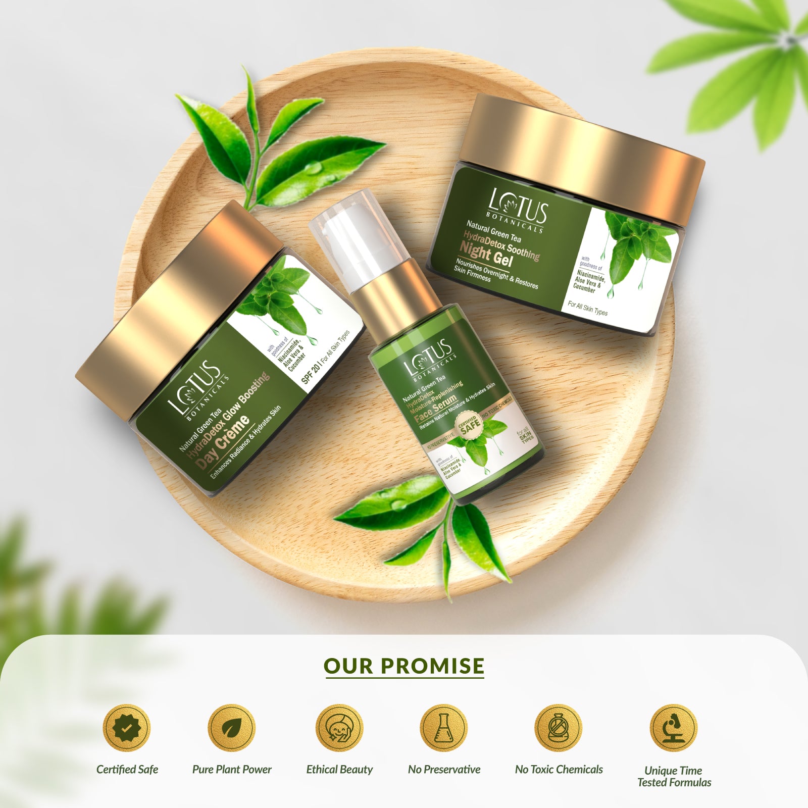 Hydrating green tea moisture combo for a refreshing and nourishing skincare routine