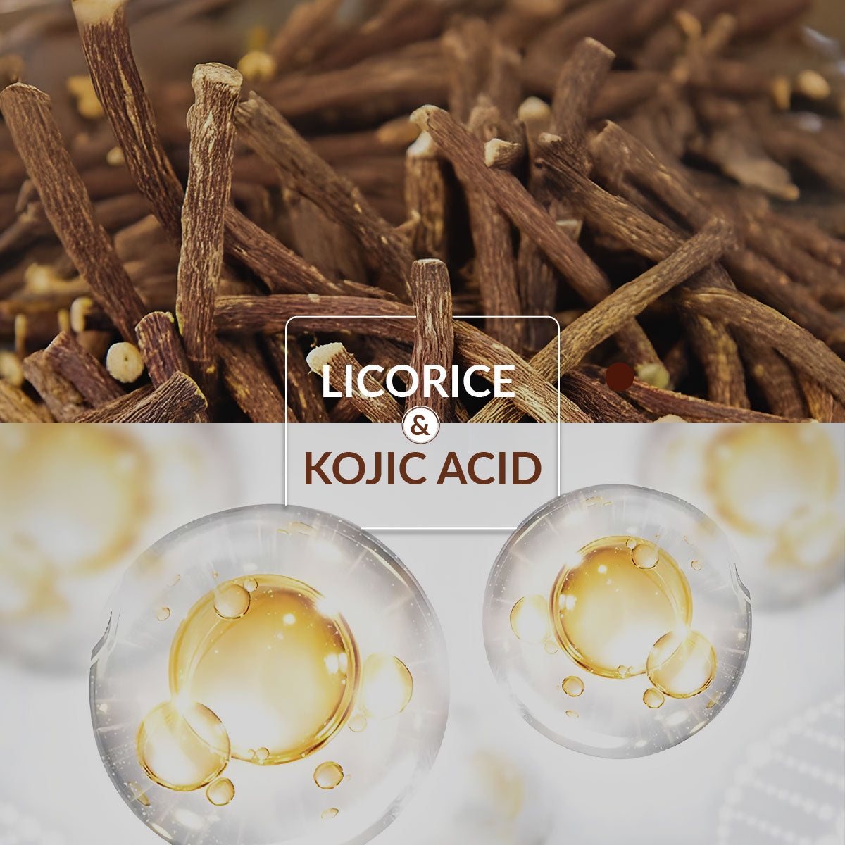 Licorice and Kojic Acid De-Pigmentation Face Serum