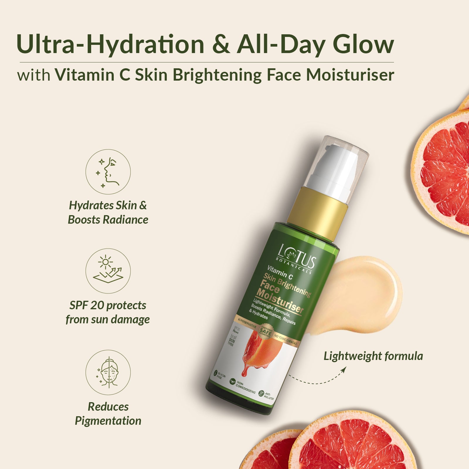Vitamin C Skin Brightening Face Moisturiser