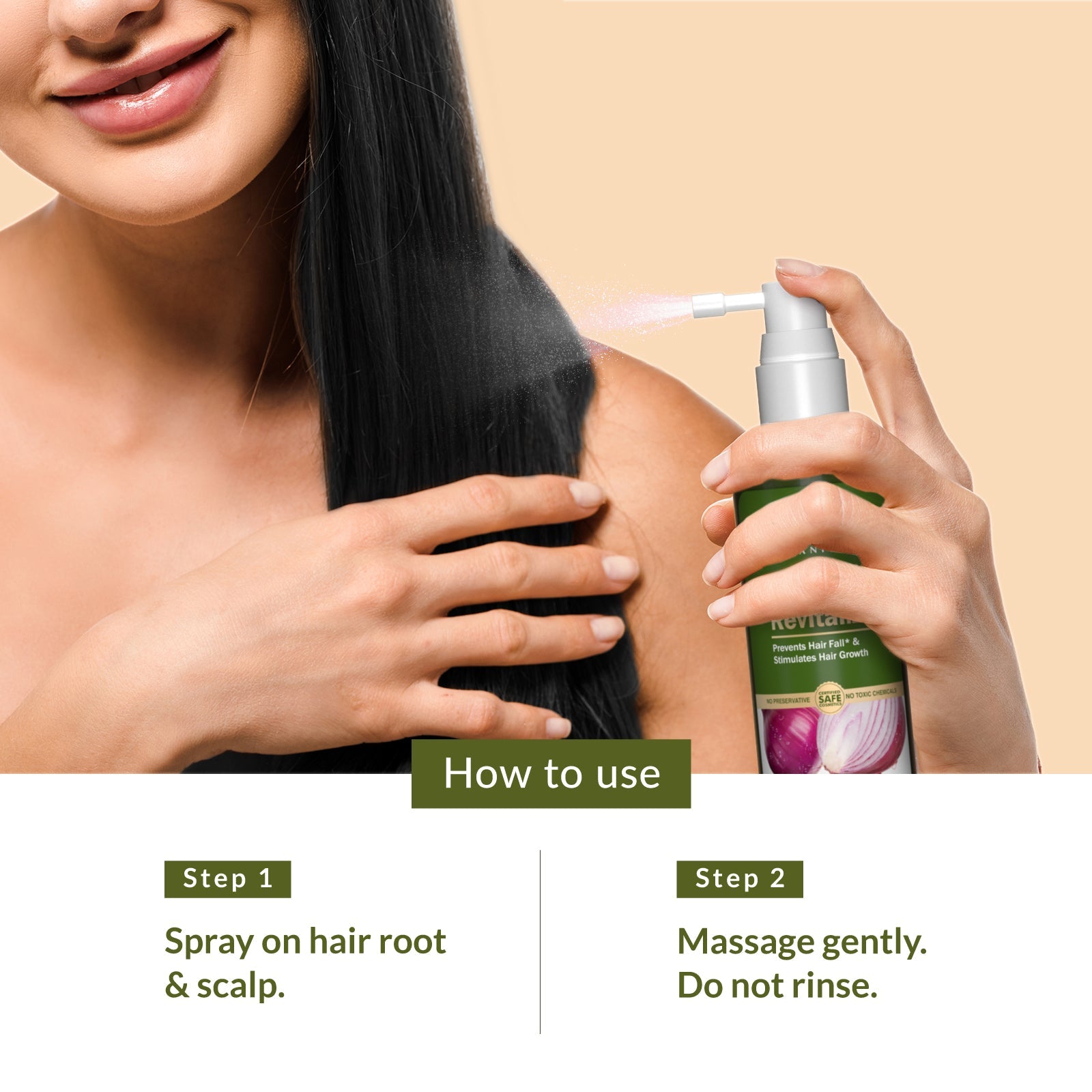 Red Onion Hair Revitalizer - Natural and Nourishing Solution for Strong and Healthy Hair