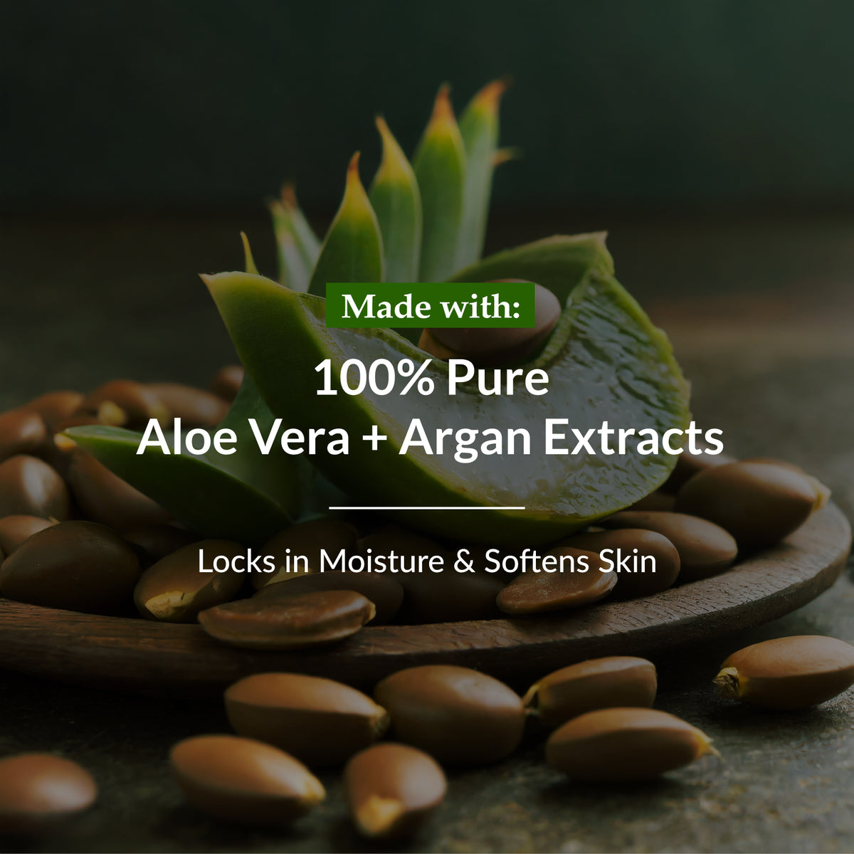 100% Aloe & Argan Body Lotion