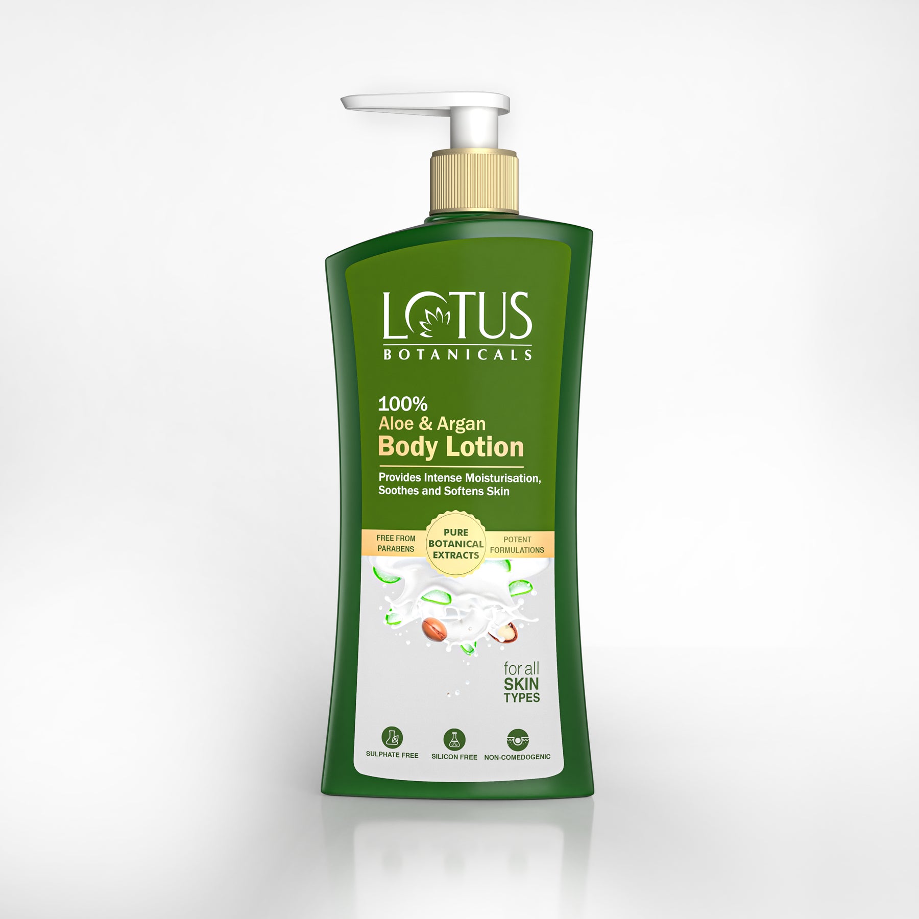 100% Aloe & Argan Body Lotion