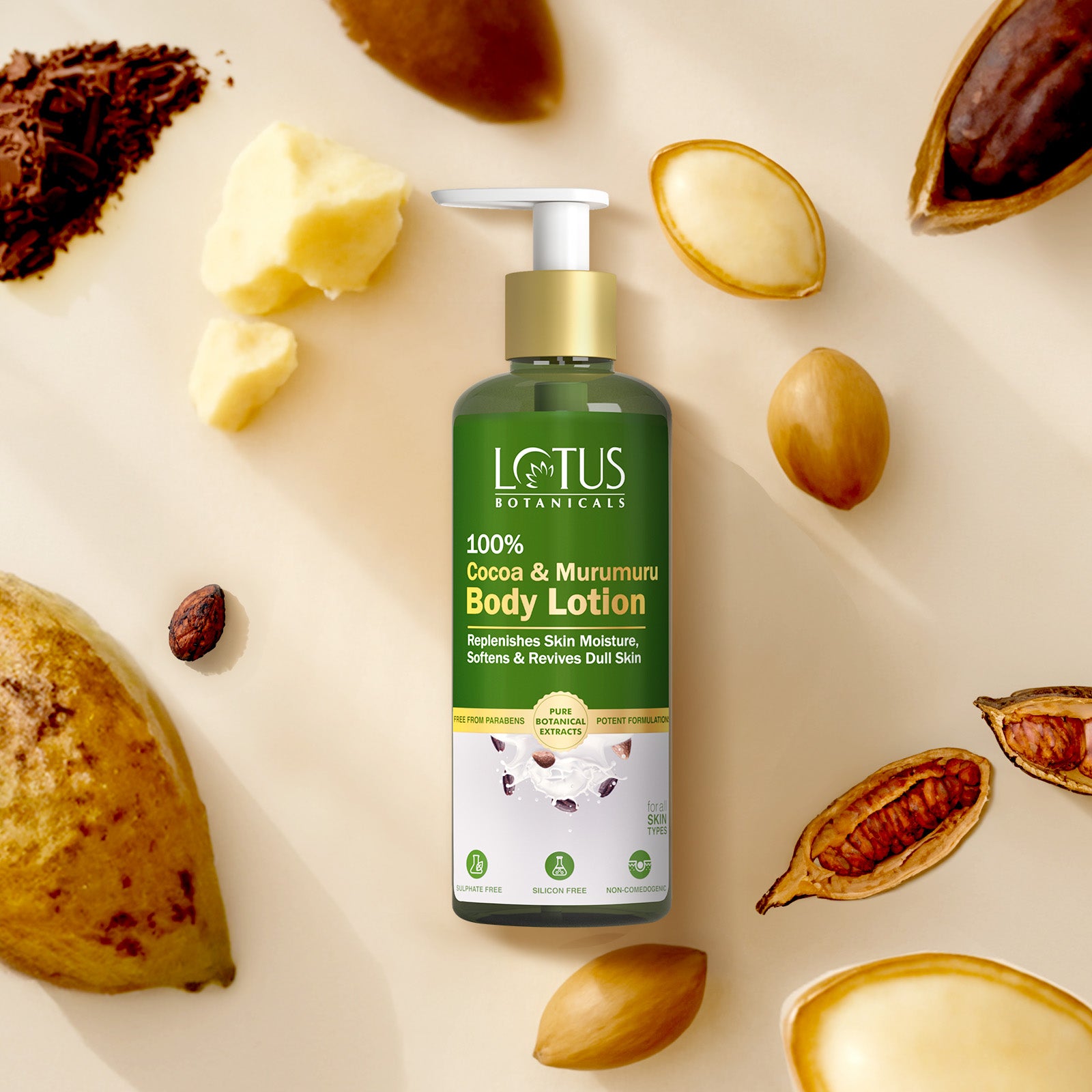 100% Cocoa & Murumuru Body Lotion