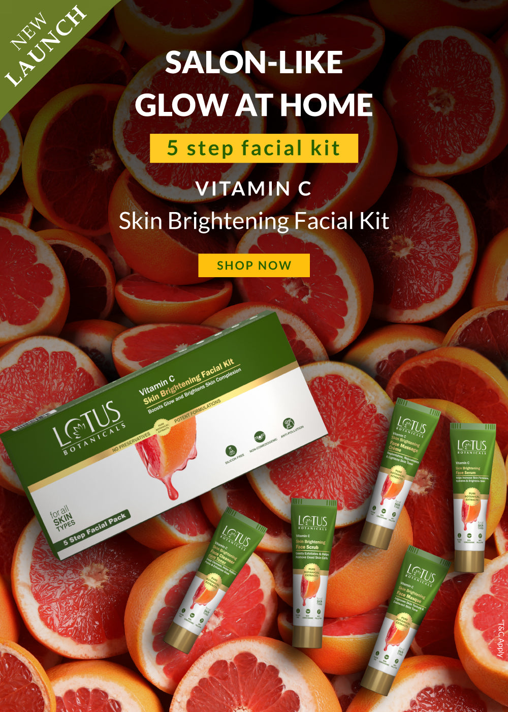 Vitamin C Skin Brightening Facial Kit