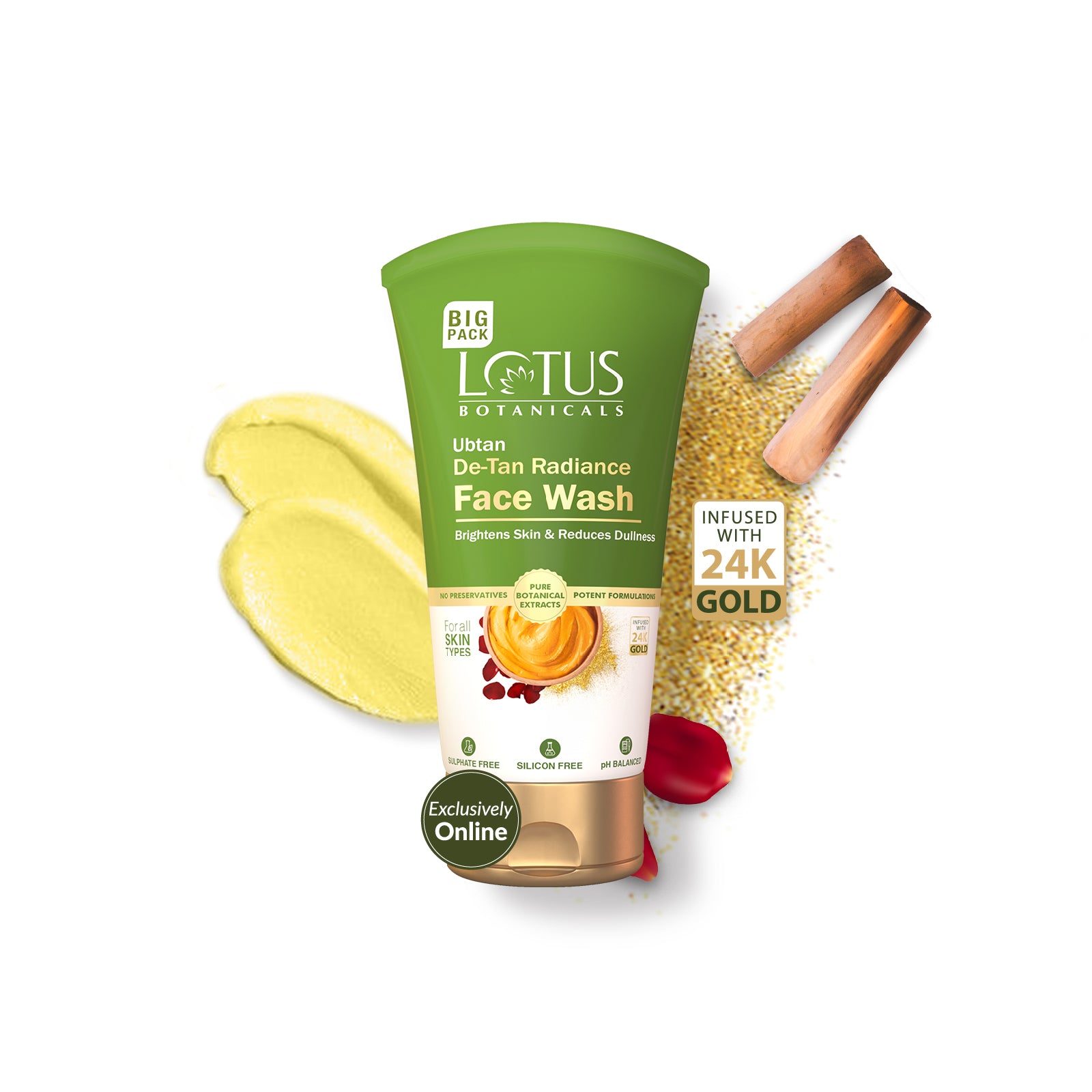 Ubtan De-Tan Radiance Face Wash