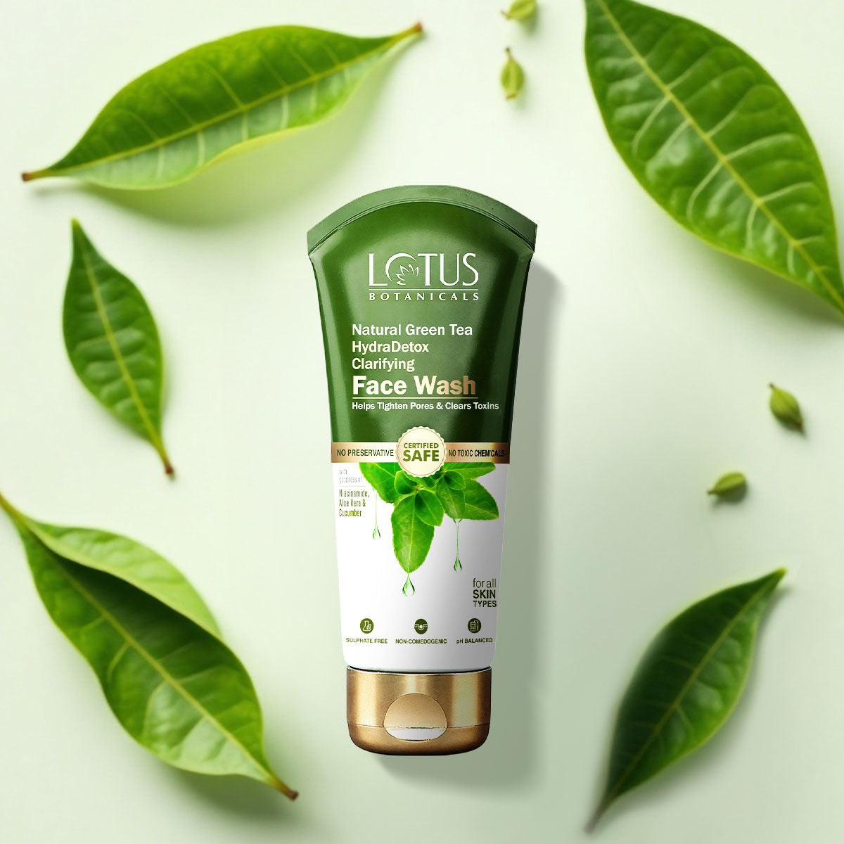 Natural Green Tea HydraDetox Clarifying Face Wash