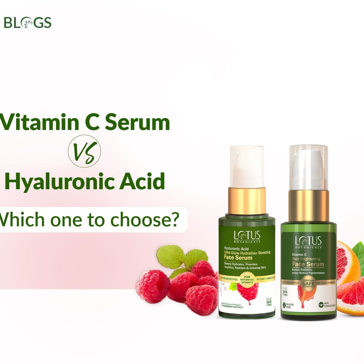 Vitamin C Serum vs Hyaluronic Acid Which One Should You Choose for You