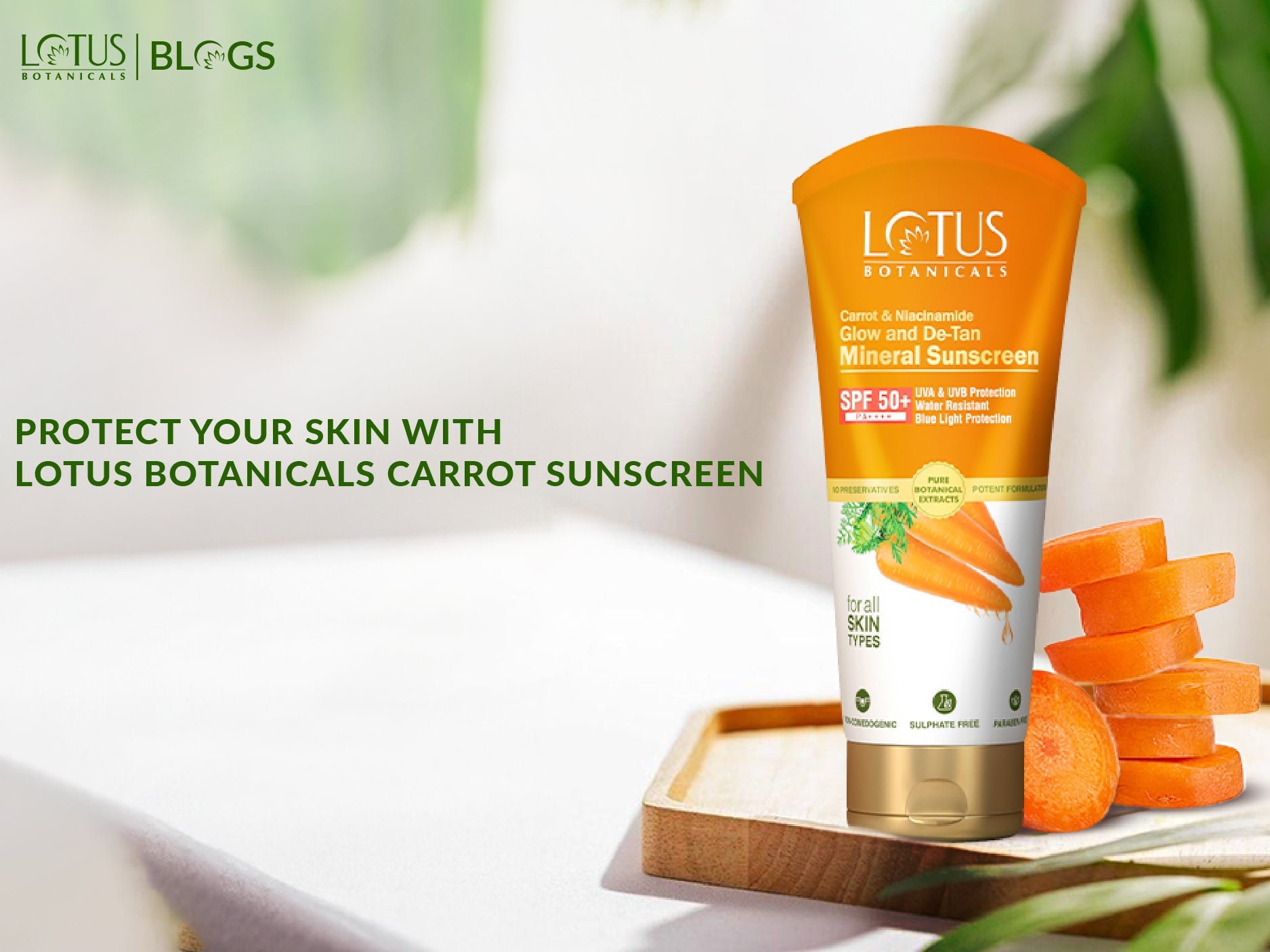 Winter Sunscreen 101: Why You Need Lotus Botanicals Carrot Mineral Sunscreen