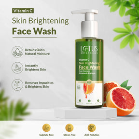 Vitamin C Face Wash and Moisturizer Combo - Refreshing Skincare with Antioxidant Benefits
