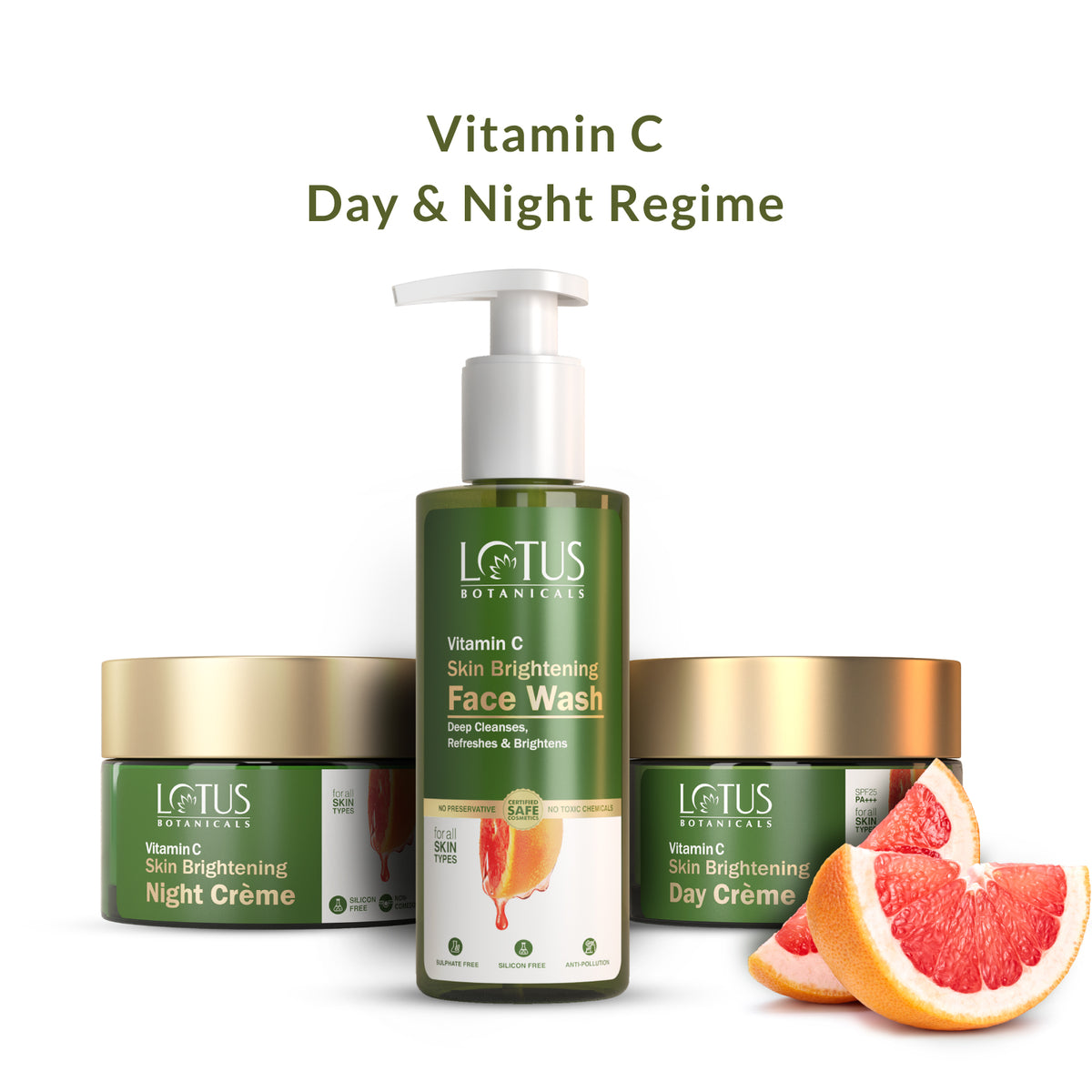 Vitamin C Day & Night Regime - Skincare Products for Brightening and Nourishing your Skin