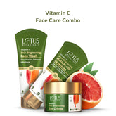 Vitamin C Face Care Combo - Brightening and Nourishing Skincare Set for Radiant and Healthy Skin