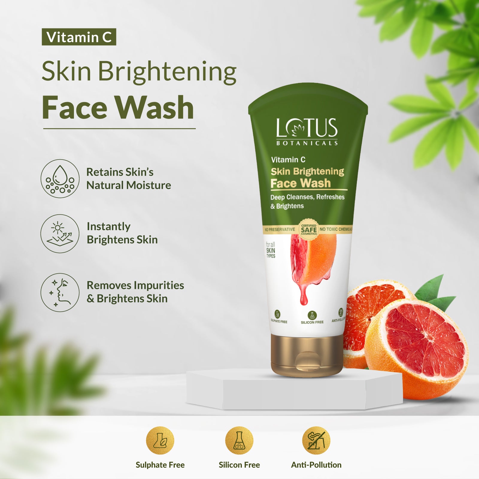 Vitamin C Face Care Combo - Brighten, Hydrate, and Nourish Your Skin with this Powerful Skincare Set