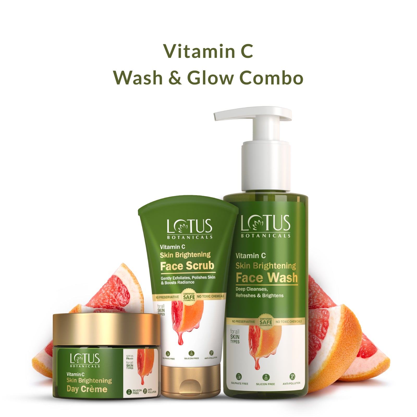 Vibrant and Refreshing Vitamin C Wash & Glow Combo