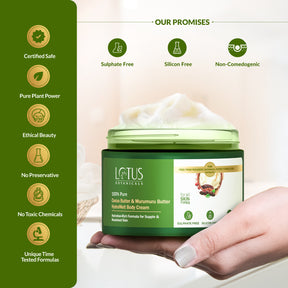100% Pure Cocoa Butter & Murumuru Butter HydraMelt Body Cream