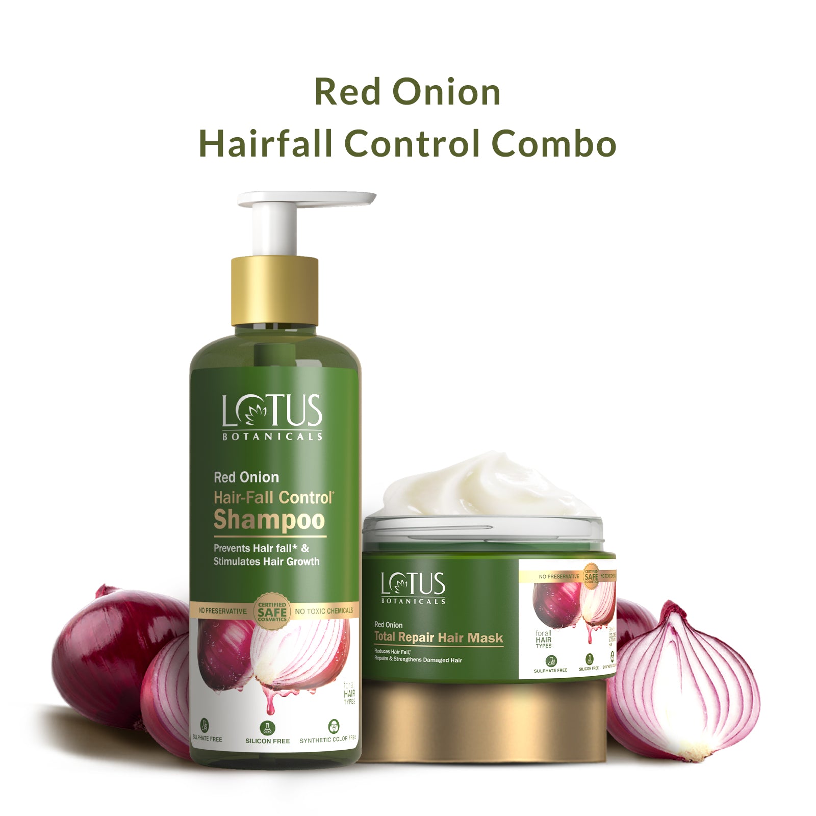 Red Onion Dry & Fizzy Haircare Kit