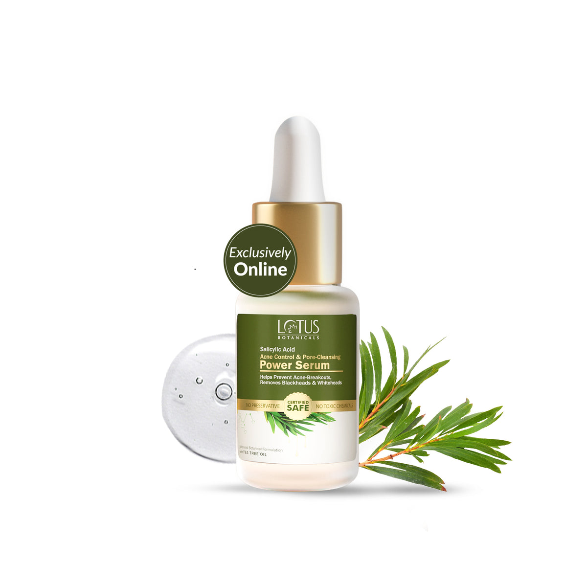 Salicylic Acid Tea Tree Acne Control and Pore Cleansing Power Serum - Clearing and Refreshing Skincare Solution