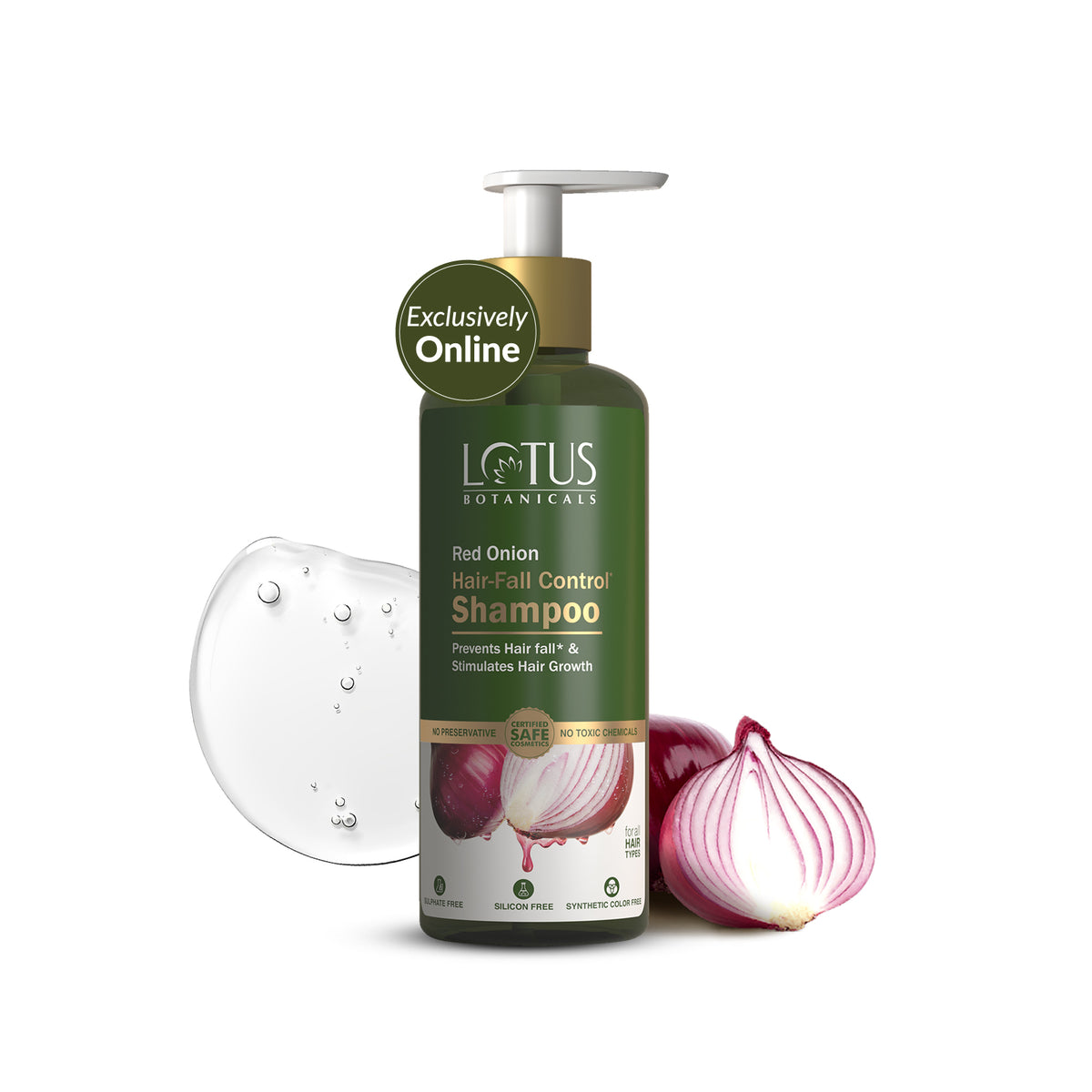 Red Onion Hair-Fall Control Shampoo - Nourishing formula to combat hair loss and promote healthy hair growth