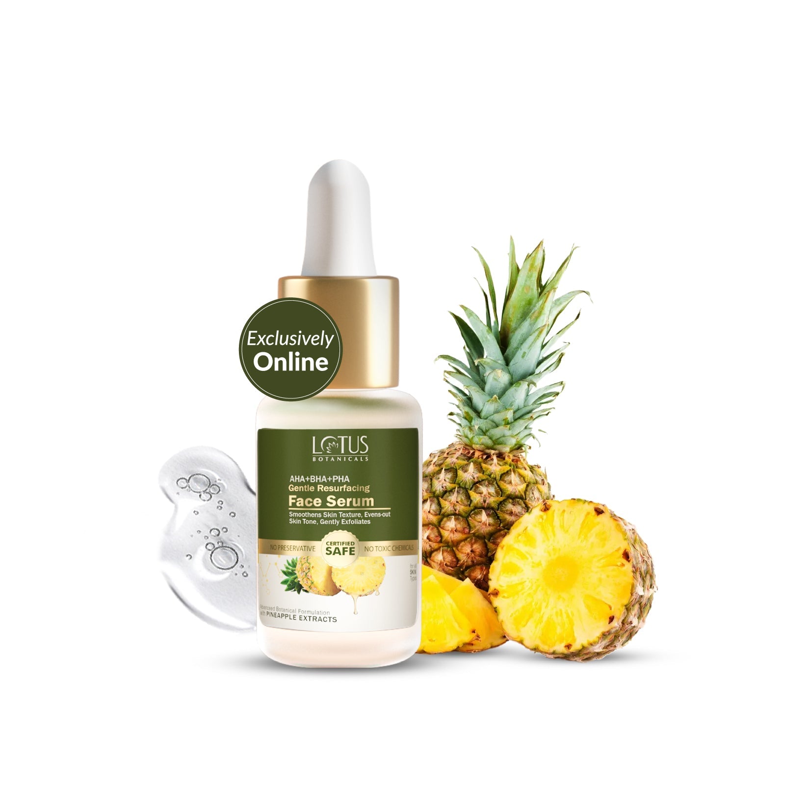 Pineapple Gentle Resurfacing Serum with AHA, BHA and PHA
