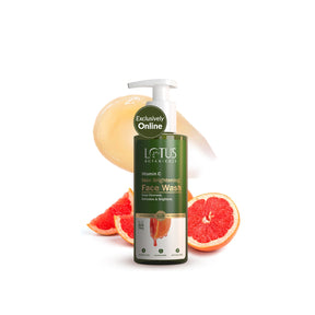 Vitamin C Skin Brightening Face Wash - Refreshing citrus-infused cleanser for radiant and even-toned skin