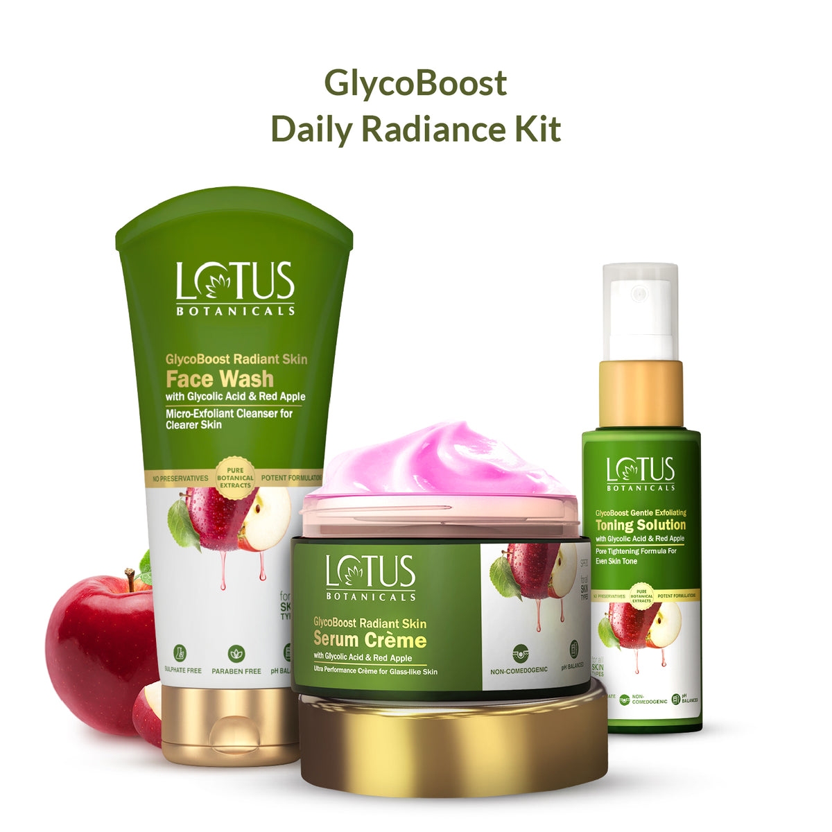 Lotus Botanicals GlycoBoost Daily Radiance Kit