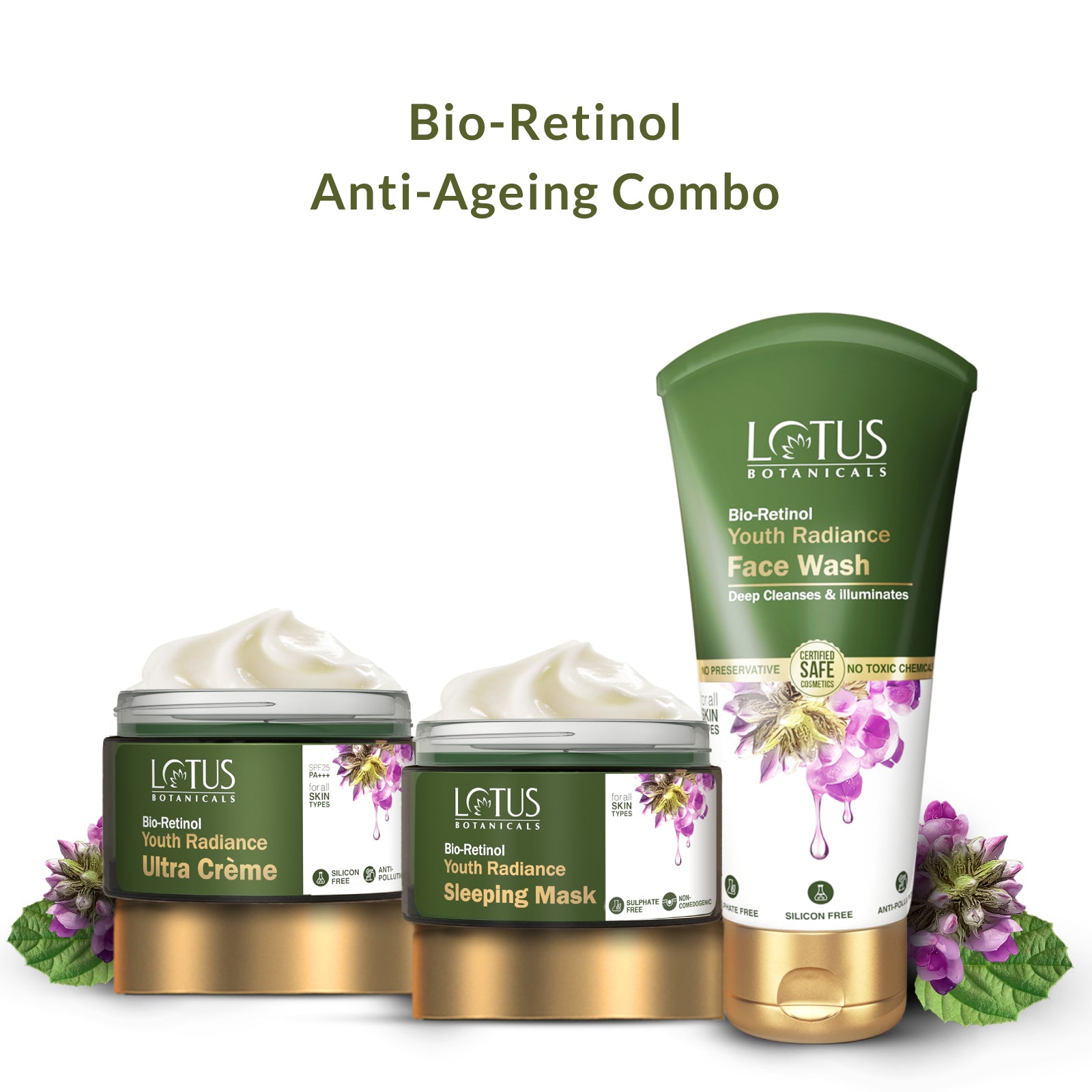 Organic Bio-Retinol Anti-Ageing Combo - Natural Skincare Solution for Youthful Skin