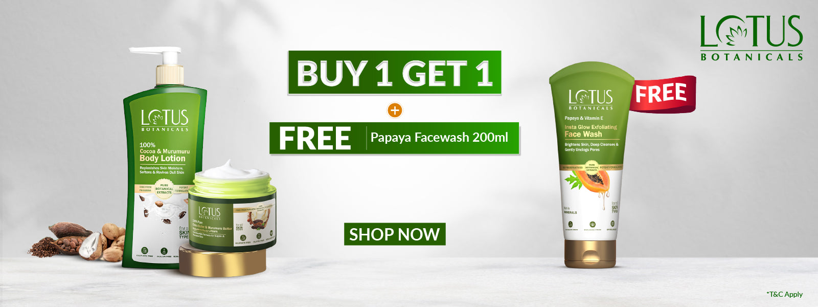 🎁BOGO + FREE Papaya Face Wash (200ml)🎁