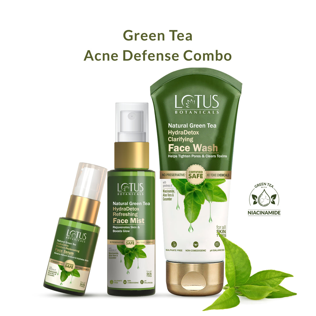 Get Clear Skin with Green Tea Acne Defense Combo Say Goodbye To Acne