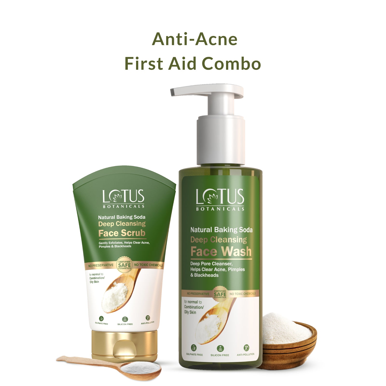 Effective Anti-Acne First Aid Combo with Cleanser, Spot Treatment, and Moisturizer - Say Goodbye to Blemishes and Achieve Clear and Healthy Skin