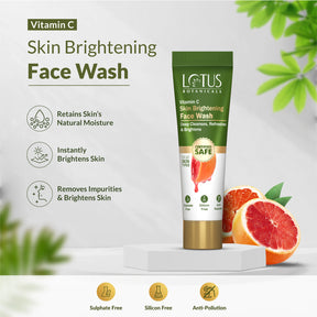 Vitamin C Skin Brightening Face Care Mini Kit - A Complete Set for Radiant and Glowing Skin