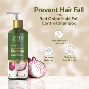 Red Onion Hair-Fall Control Shampoo - Nourishing formula for healthy and strong hair