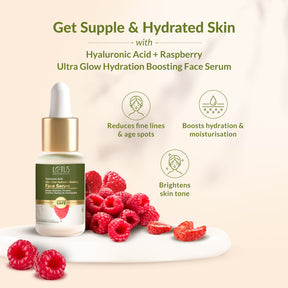 Hyaluronic Acid and Raspberry Ultra Glow Hydration Boosting Face Serum Image