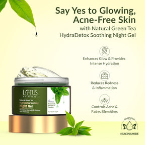 Natural Green Tea HydraDetox Soothing Night Gel Product Image
