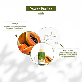 Papaya & Niacinamide Brighten & Glow Skin Clarifying Super Serum