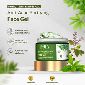 Lotus Botanicals Neem Tulsi Anti Acne Combo