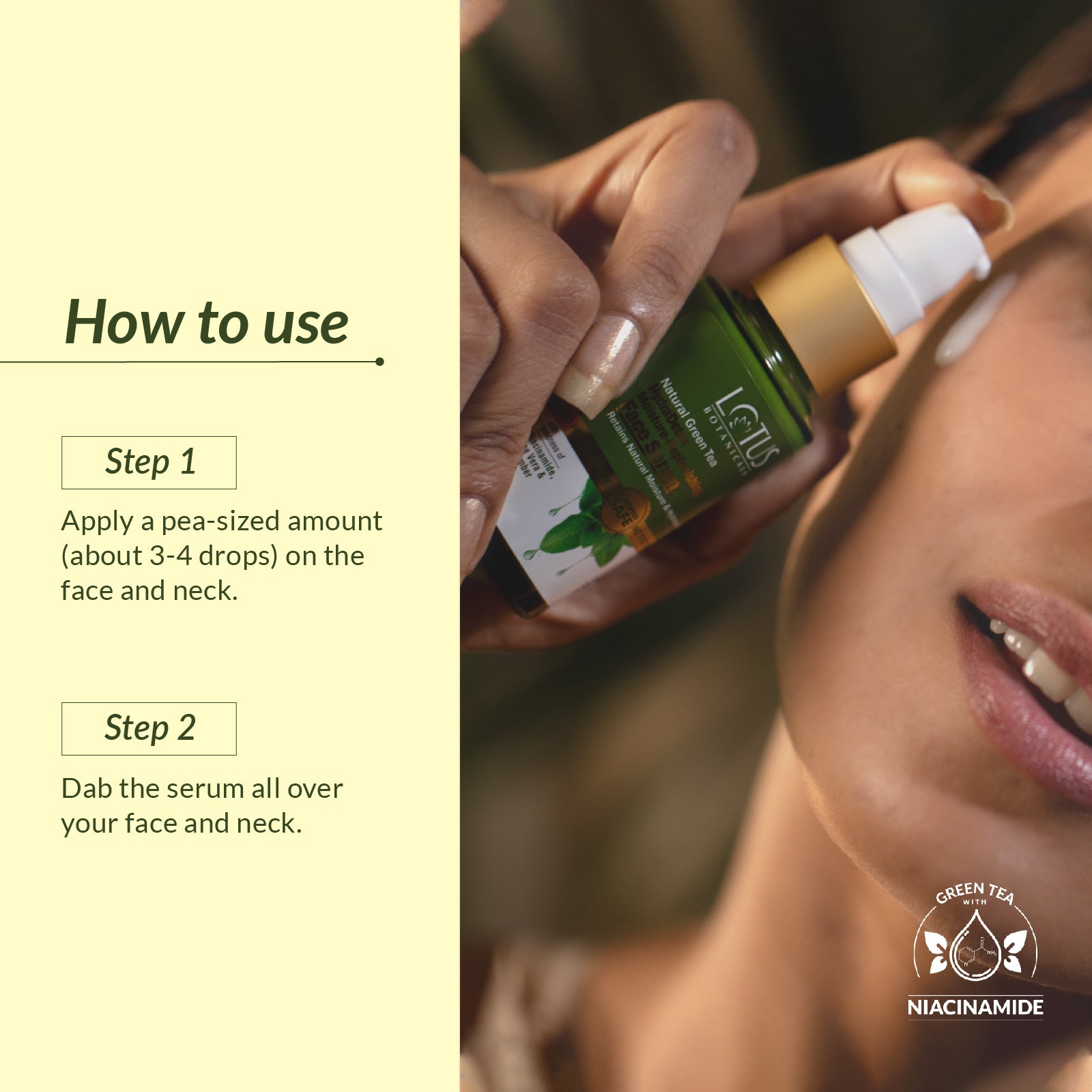 Natural Green Tea HydraDetox Moisture-Replenishing Face Serum - Refreshing and Nourishing Skincare Solution