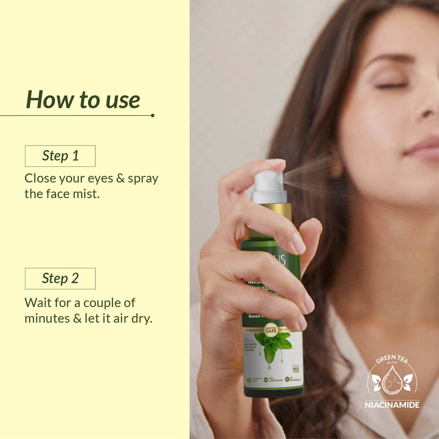 Refresh and Revitalize Your Skin with Lotus Green Tea Face Mist Get