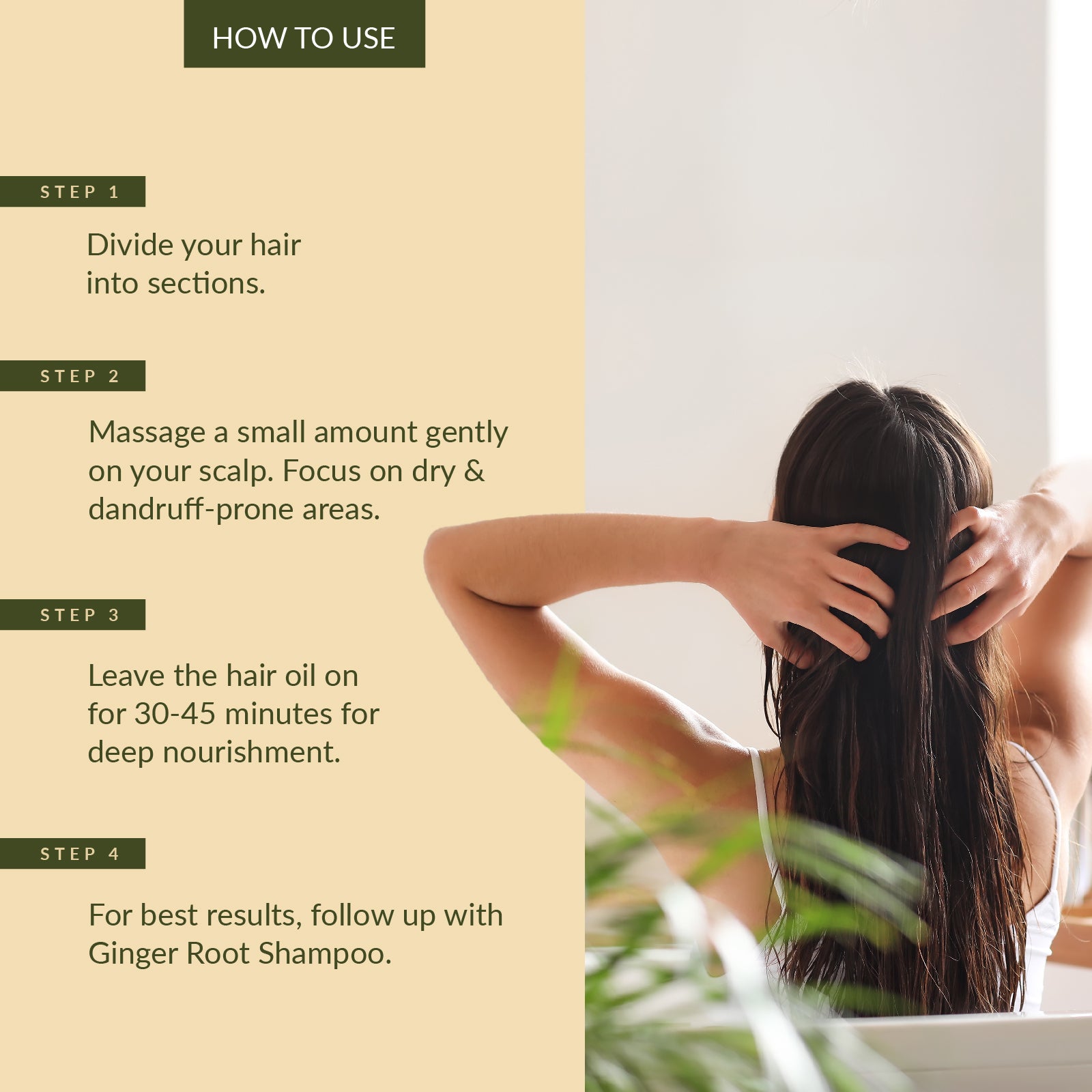 Ginger Root & Black Seed Dandruff Control Hair Oil