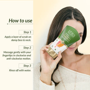 Vitamin C Skin Brightening Face Scrub - Energizing exfoliator for a radiant and youthful complexion