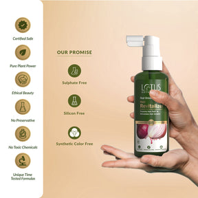 Red Onion Hair Revitalizer - Natural treatment for healthy and lustrous hair