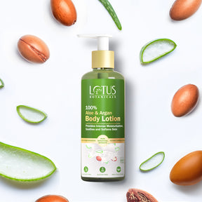 100% Aloe & Argan Body Lotion