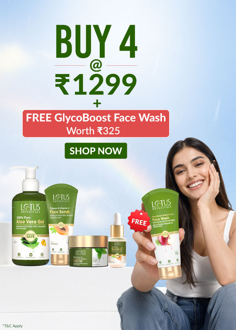 🎁🎁  Buy4 @ ₹1299 + FREE GlycoBoost FACE WASH 🎁🎁