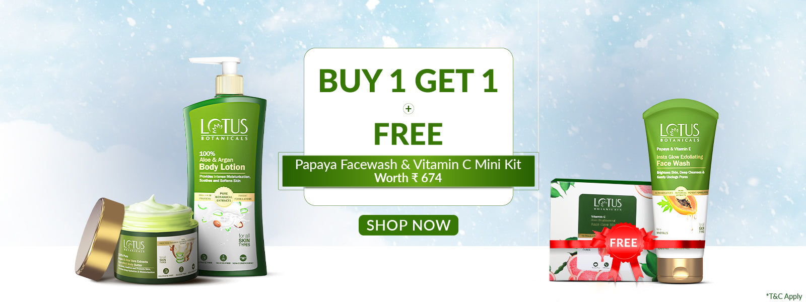 🎁Buy 1 Get 1 + FREE Papaya face wash + Vitamin mini kit Worth ₹ 674🎁