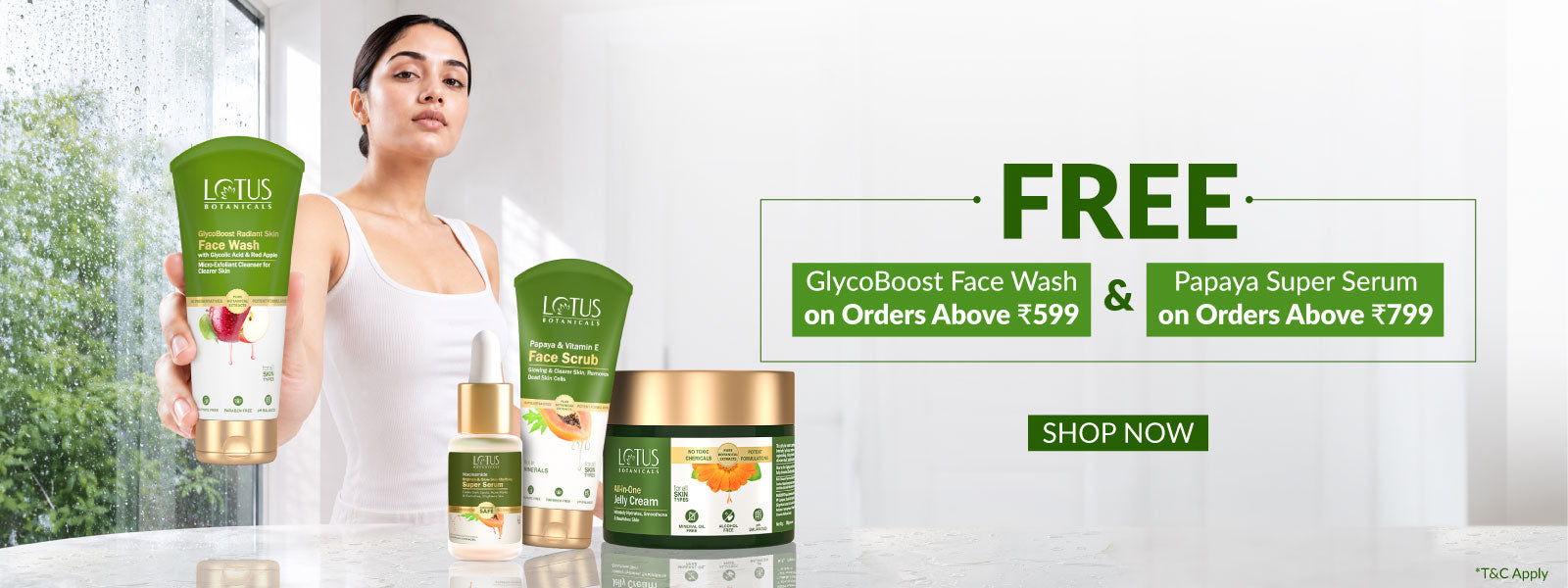 🎁🎁  Buy 2 @ ₹699 + Vitamin C FaceWash 7g, Buy 3 @₹899 + Vitamin C Sunscreen 7g 🎁🎁