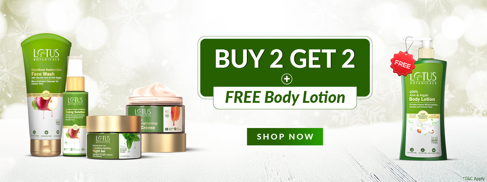🎁Buy 2 Get 2 + FREE Argan Aloe Body Lotion Worth ₹ 425🎁