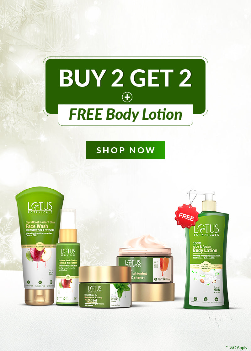 🎁Buy 2 Get 2 + FREE Argan Aloe Body Lotion Worth ₹ 425🎁