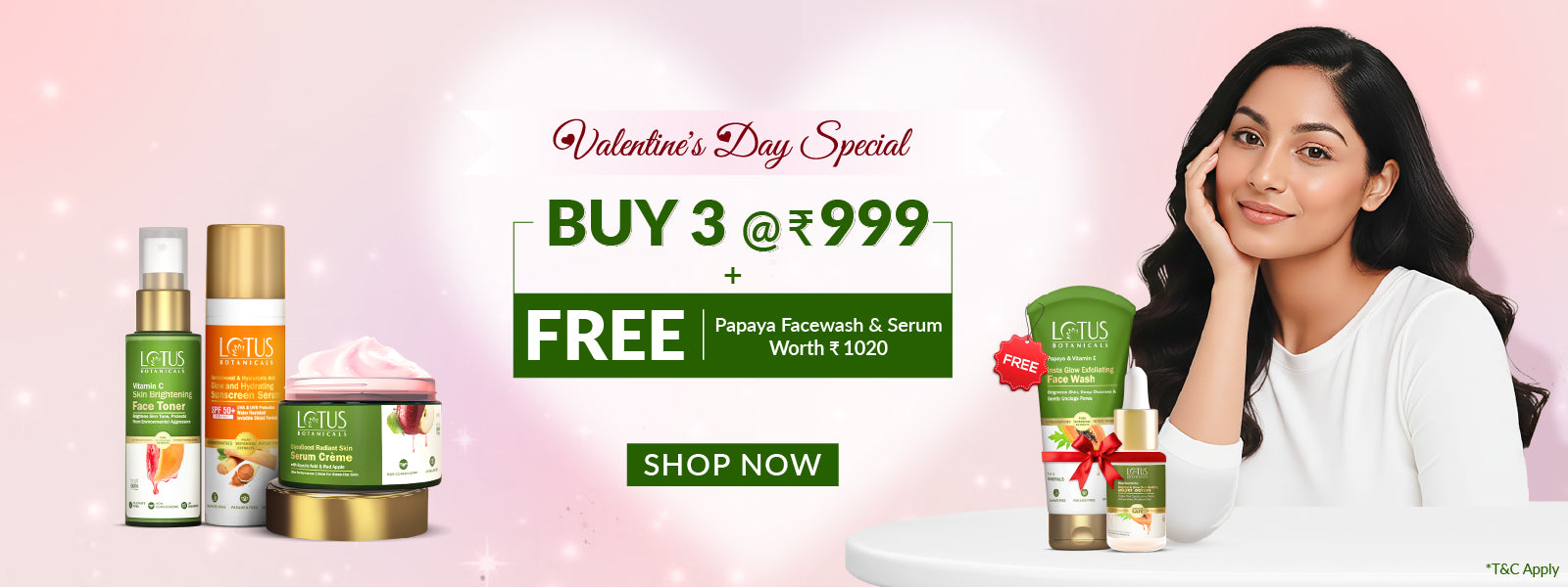 🎁BUY 3 AT ₹999 + FREE Papaya Facewash & Serum Worth ₹1020🎁