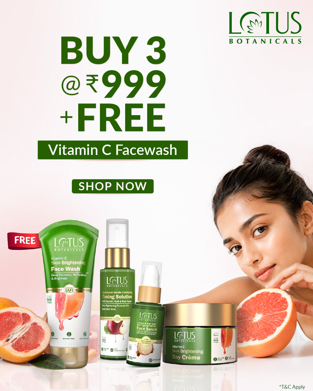 🎁Use code BUY999 & get Vitamin C facewash (100ml) absolutely FREE!🎁