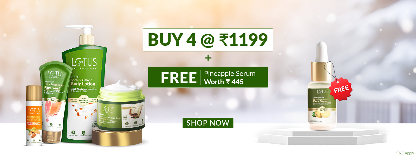 🎁BUY 4 AT 1199 + FREE AHA BHA Serum worth Rs 445🎁